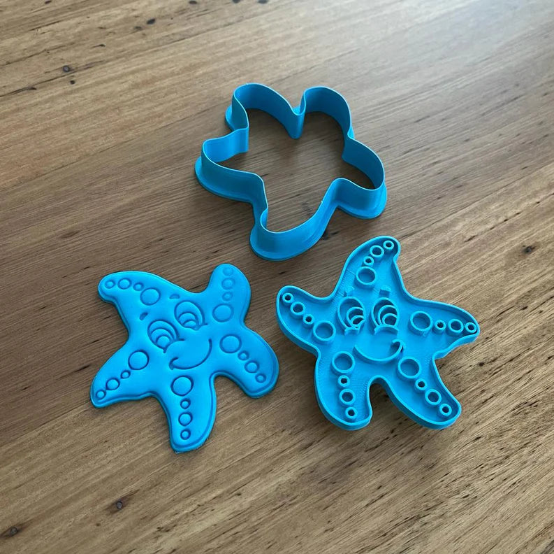 Cookie Cutter Store - Star Fish Cutter & Stamp *Last One*