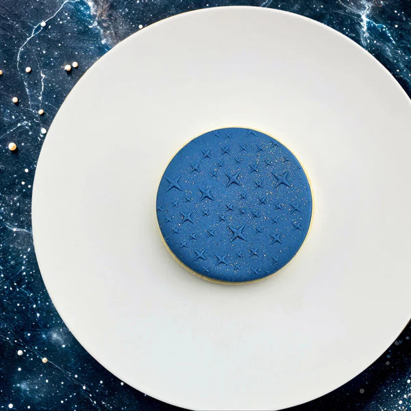 Custom Cookie Cutters - Stary Night Pattern Plate Debosser