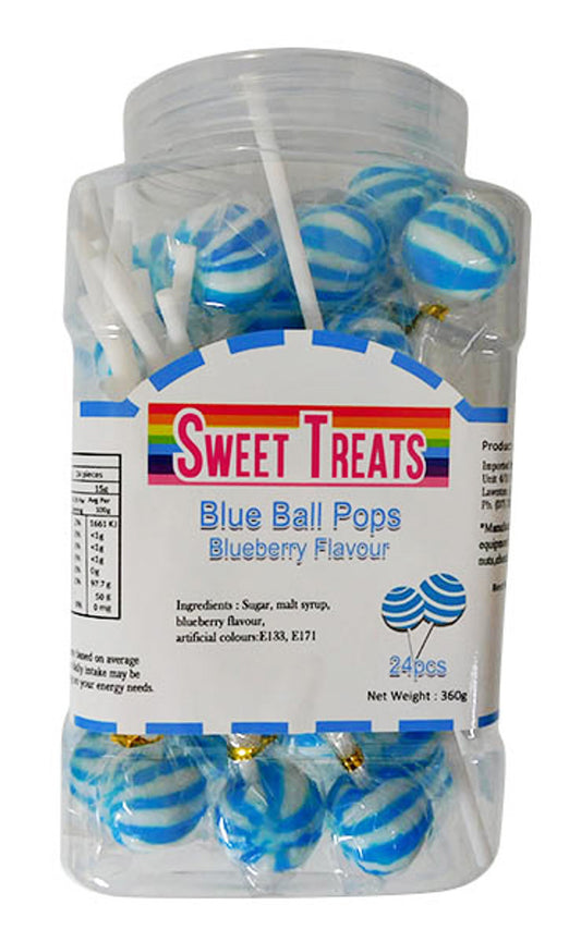 Sweet Treats Blue Ball Pops