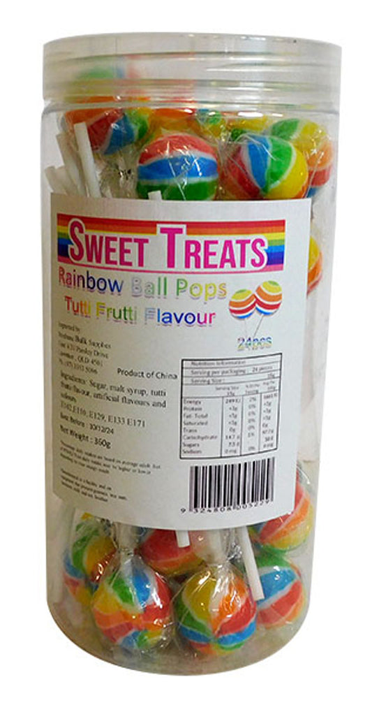 Sweet Treats Rainbow Ball Pops