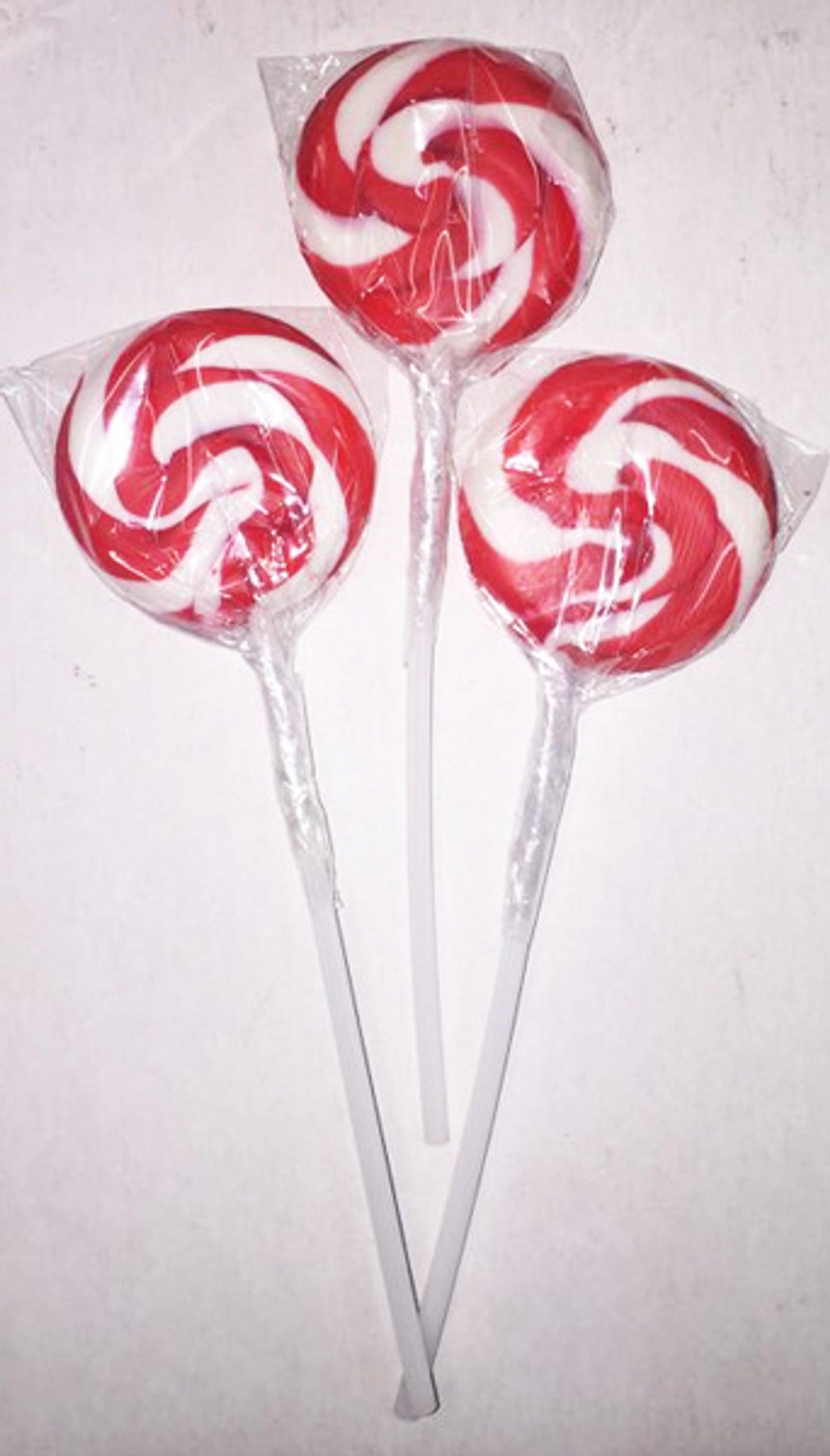 Sweet Treats - Swirl Pop 15g - Single Red