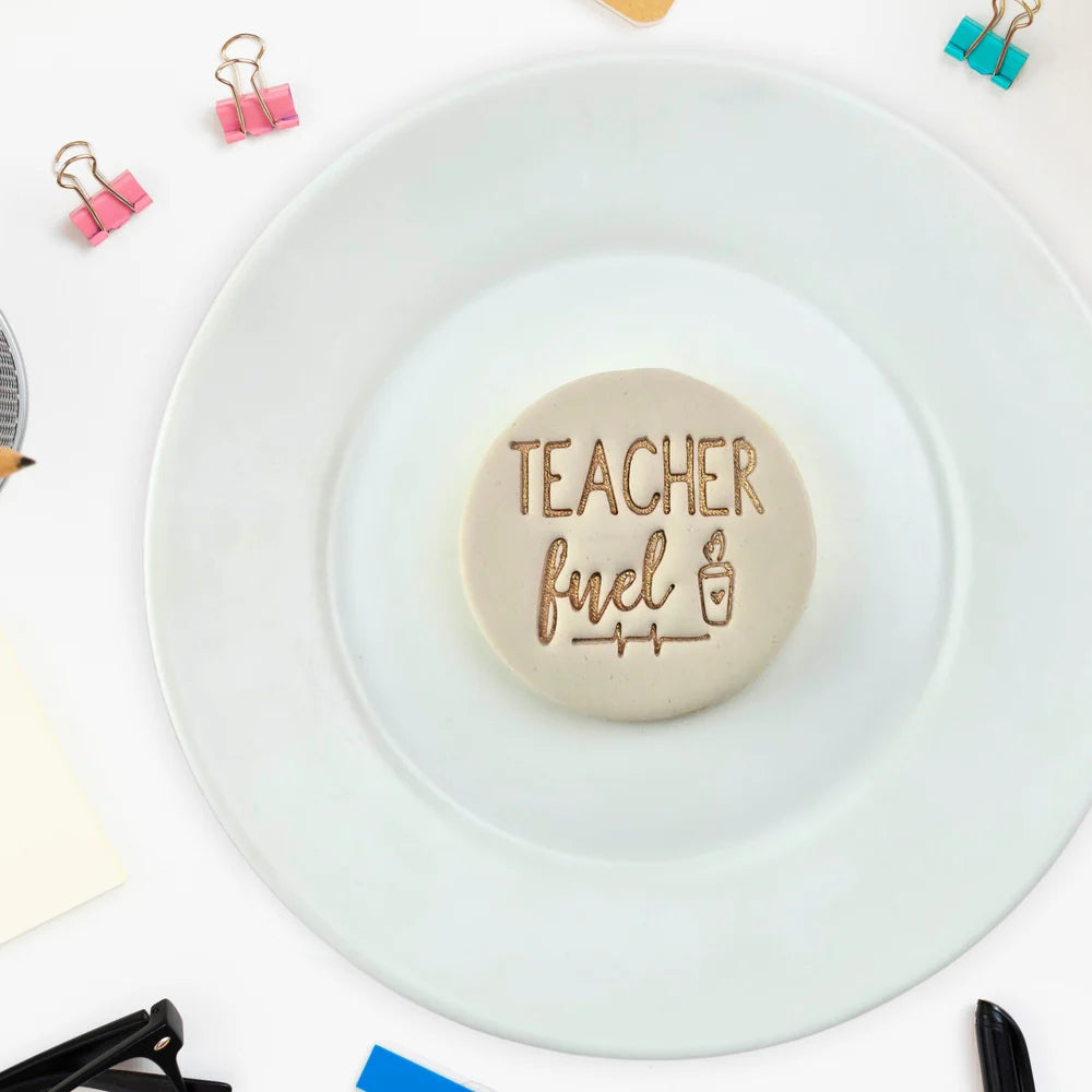 Custom Cookie Cutters Embosser - Teacher Fuel.
