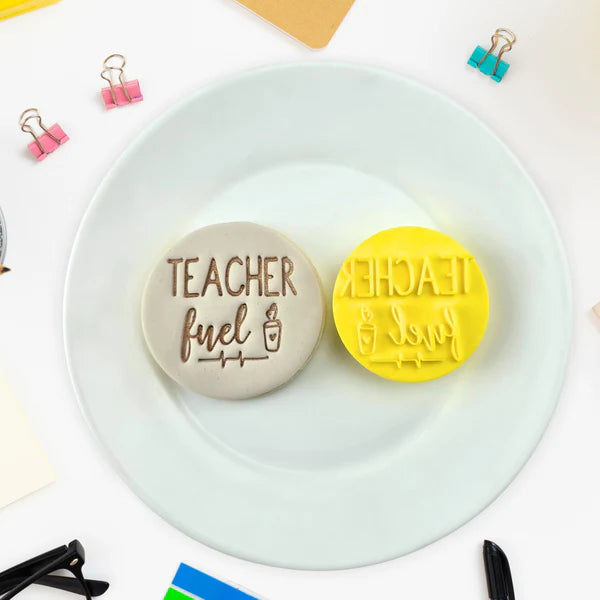 Custom Cookie Cutters Embosser - Teacher Fuel.