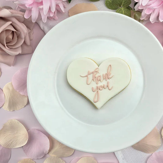 Custom Cookie Cutters - Thank You Debosser.
