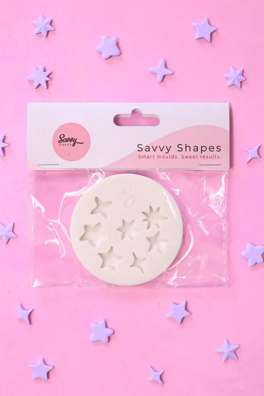 Savvy Shapes - Silicone Mould - Twinkle Stars Small