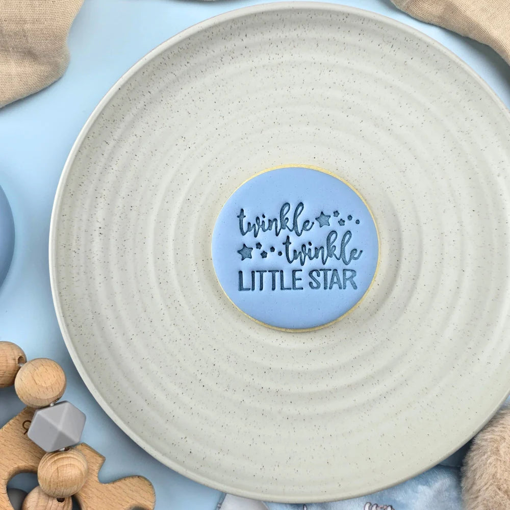 Custom Cookie Cutters Embosser - Twinkle Twinkle Little Star