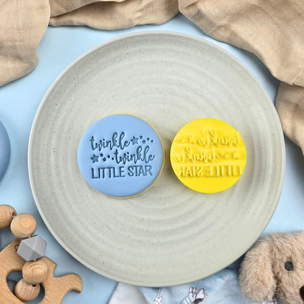 Custom Cookie Cutters Embosser - Twinkle Twinkle Little Star