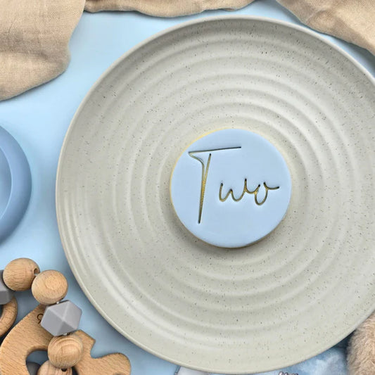 Custom Cookie Cutters - Two Embosser.
