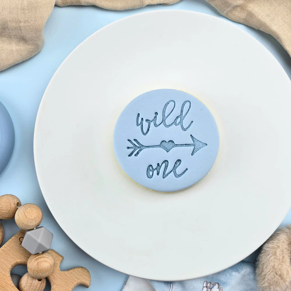 Custom Cookie Cutters Embosser - Wild One.