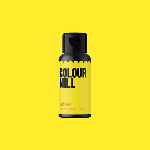 20ml Colour Mill Aqua Based Colour - Yellow
