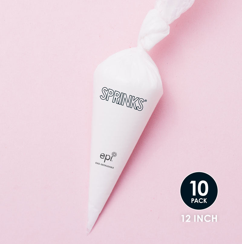 10pk Sprinks Degradable Piping Bag - 12inch (30cm)