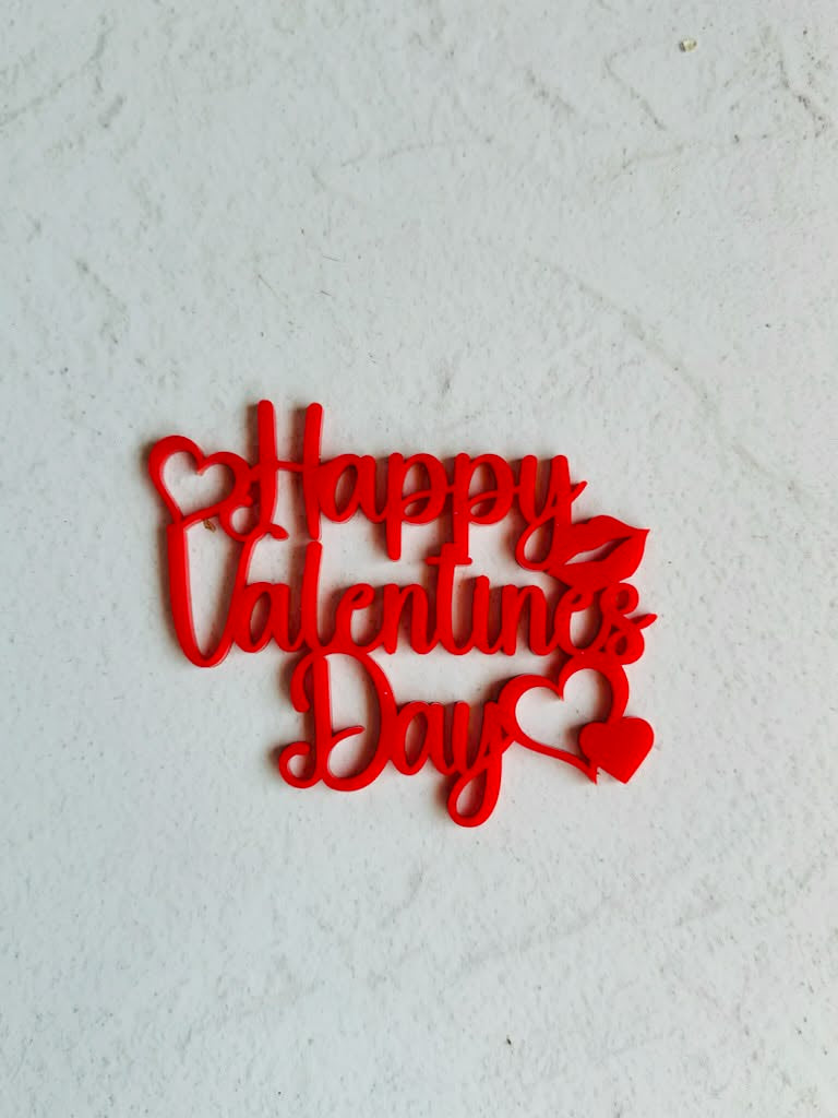 Valentines Day Toppers - Assorted