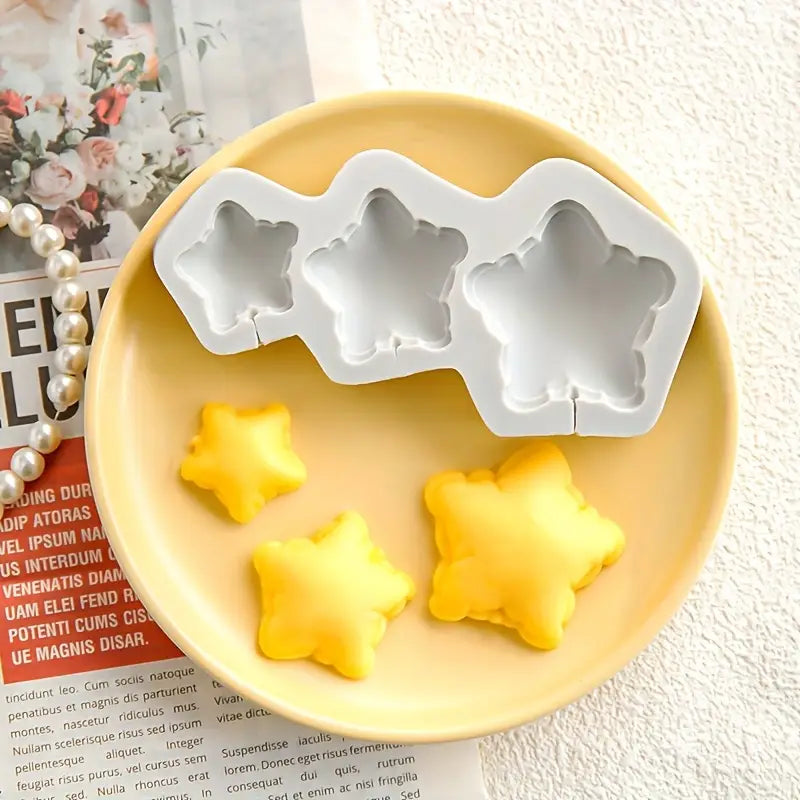 Silicone Mould - Balloon Set Stars S597