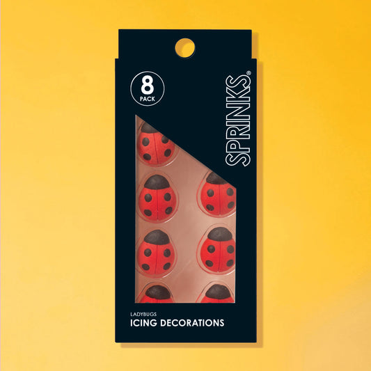 Sprinks - Ladybugs Icing Decorations 10PK