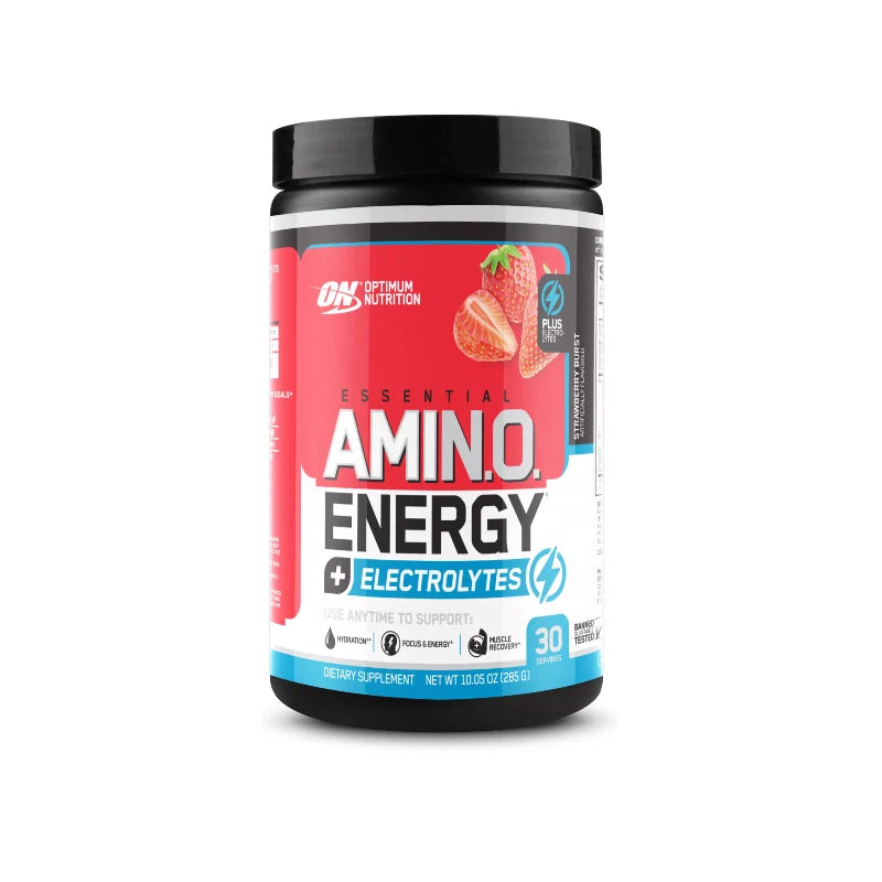 Amino Energy + Electrolytes 30 Serves - Strawberry Burst