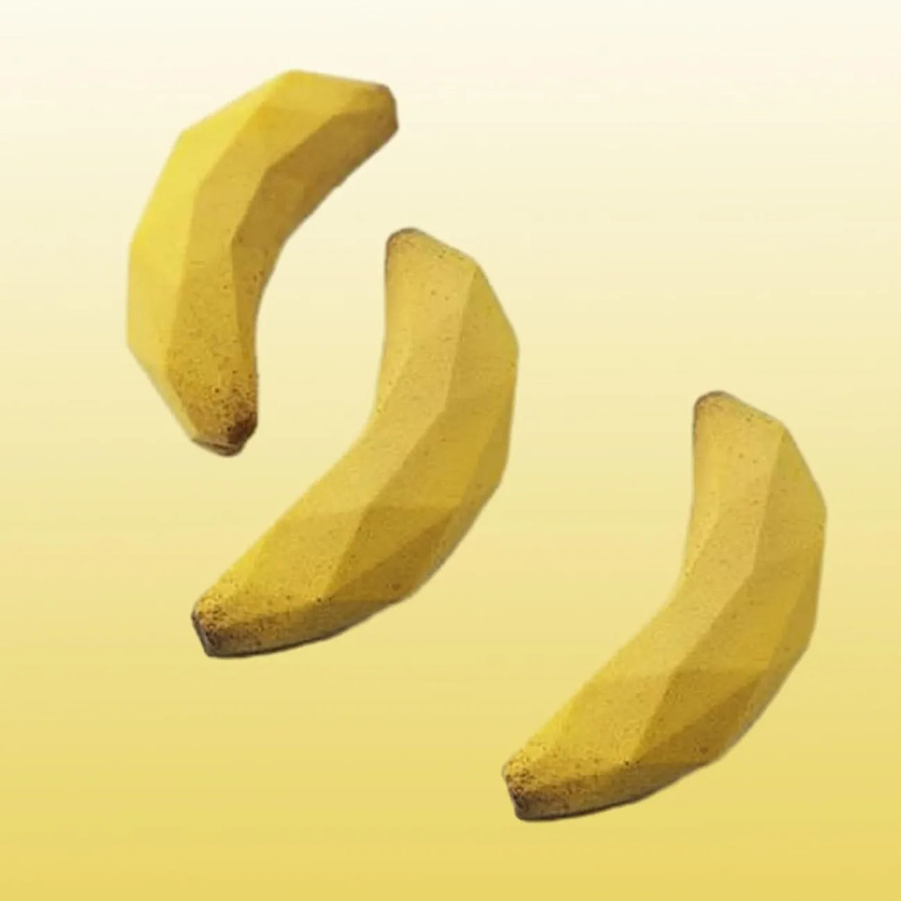 12PC 3D Banana Silicone Mould