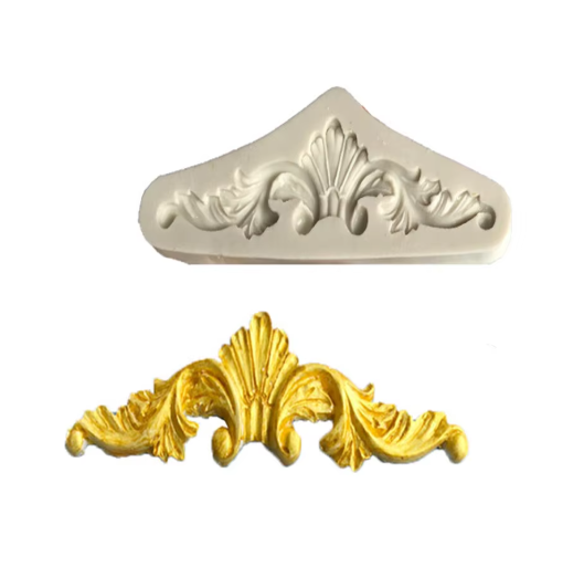 Silicone Mould - Scroll Decor swirl border