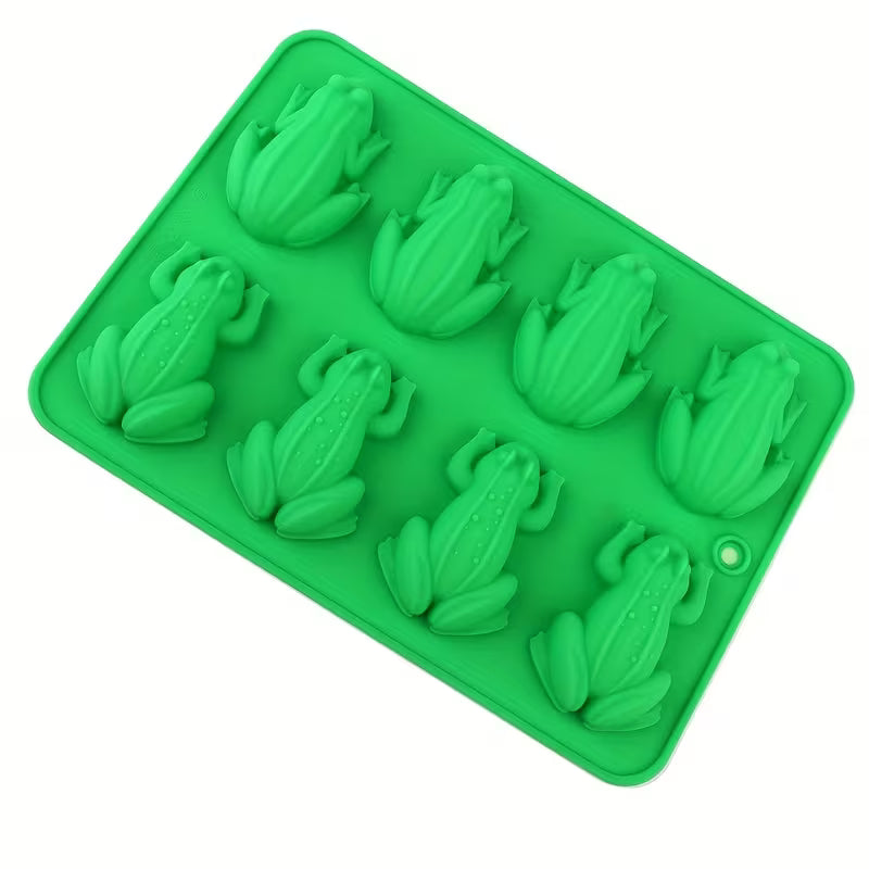 Silicone Mould - Frog 8 Cavity