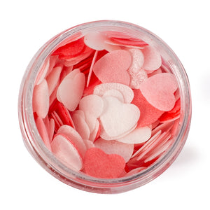9g Sprinks - Wafer Decorations - Small Heart Valentine