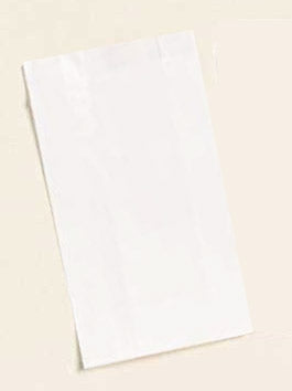 50Pk White Cake Bags