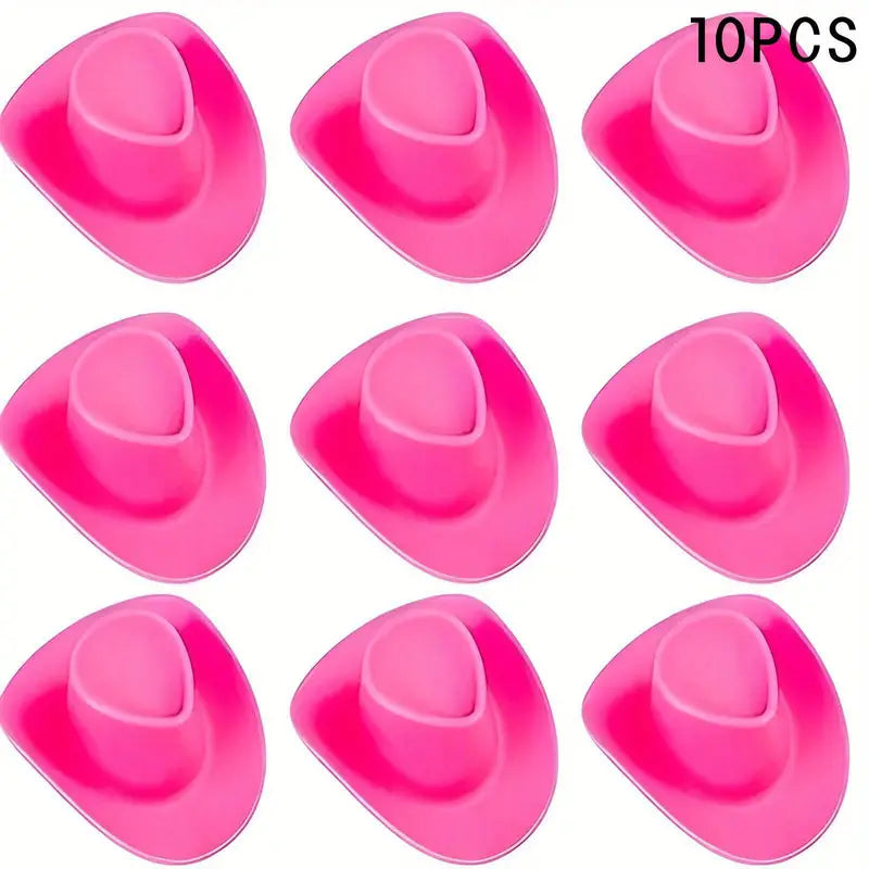 10PK Cowgirl / Cowboy - Cupcake Topper