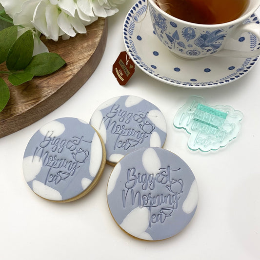 Embosser Stamp Biggest Morning Tea - Cutter Craft