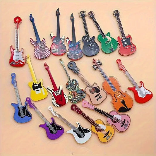 Assorted Acrylic Mini Guitar/ Ukulele/Violin Cake Decorating