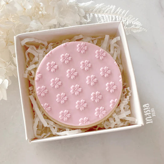 Little Biskut - Cherry Blossom Flower Pattern Debosser.