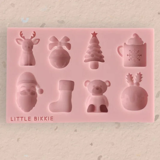 Christmas #2 Silicone Mould - Little Bikkie