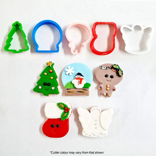 Create-A-Cutter - 5PC Mini Christmas Cutters