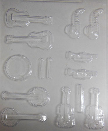 Chocolate Mould - Musical Instruments