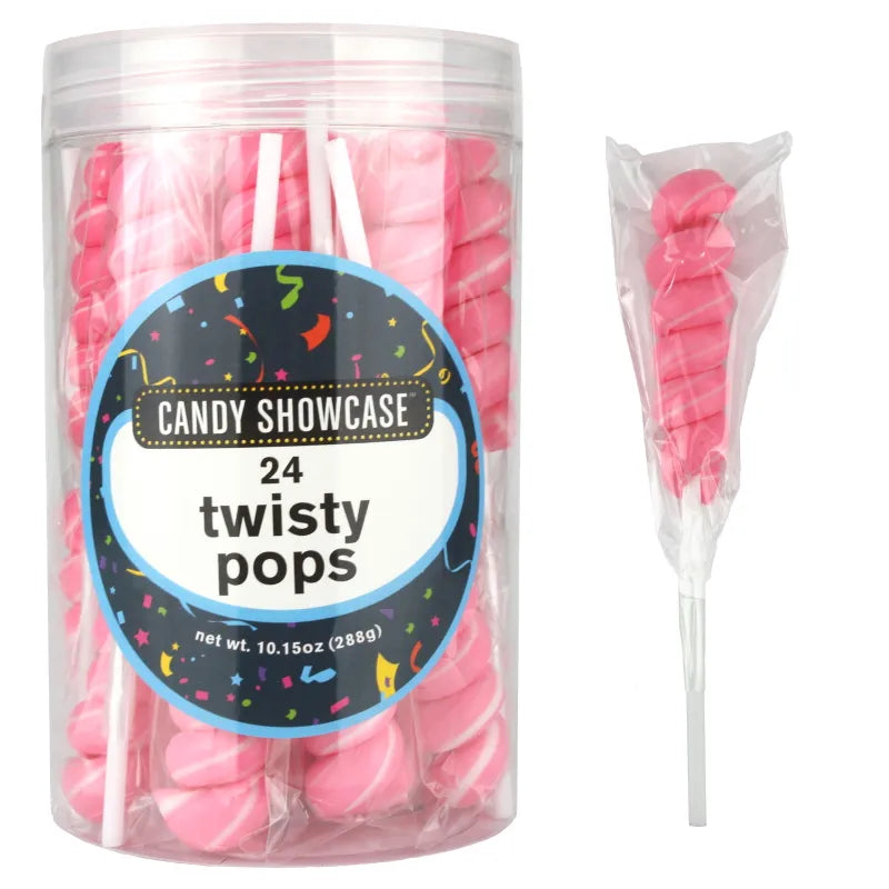 Candy Showcase Single Twisty Pop - Pink