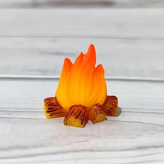 Single Mini Campfire Flame Figurine
