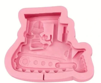 Silicone Mould - Construction Tractor - S282