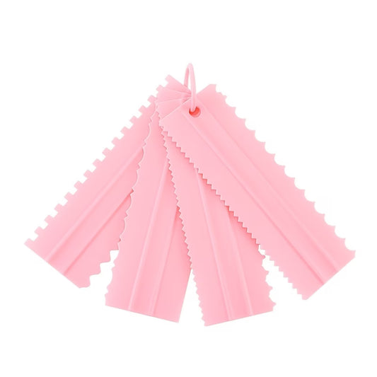 4pc - Cake Scrapers Set