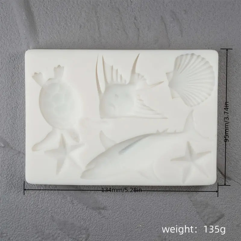 Silicone Mould - Ocean Creatures - S725