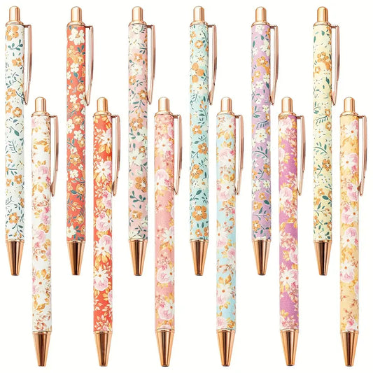 Flower Design Pens - Assorted
