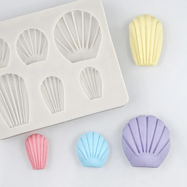 Silicone Mould - Shells / Madeline - S567