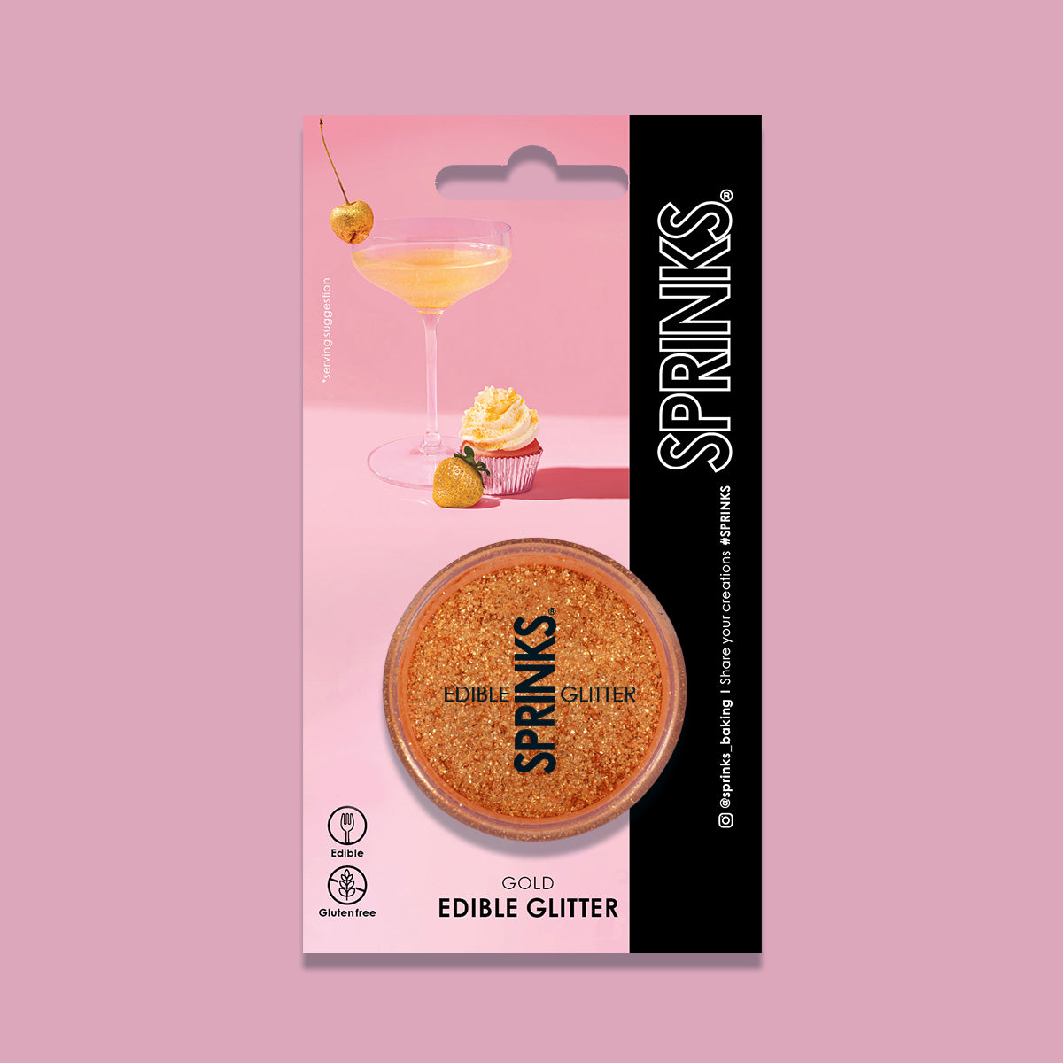 Sprinks - Edible Glitter - Gold