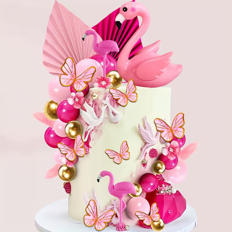 Flamingo Cake Decorating Kit