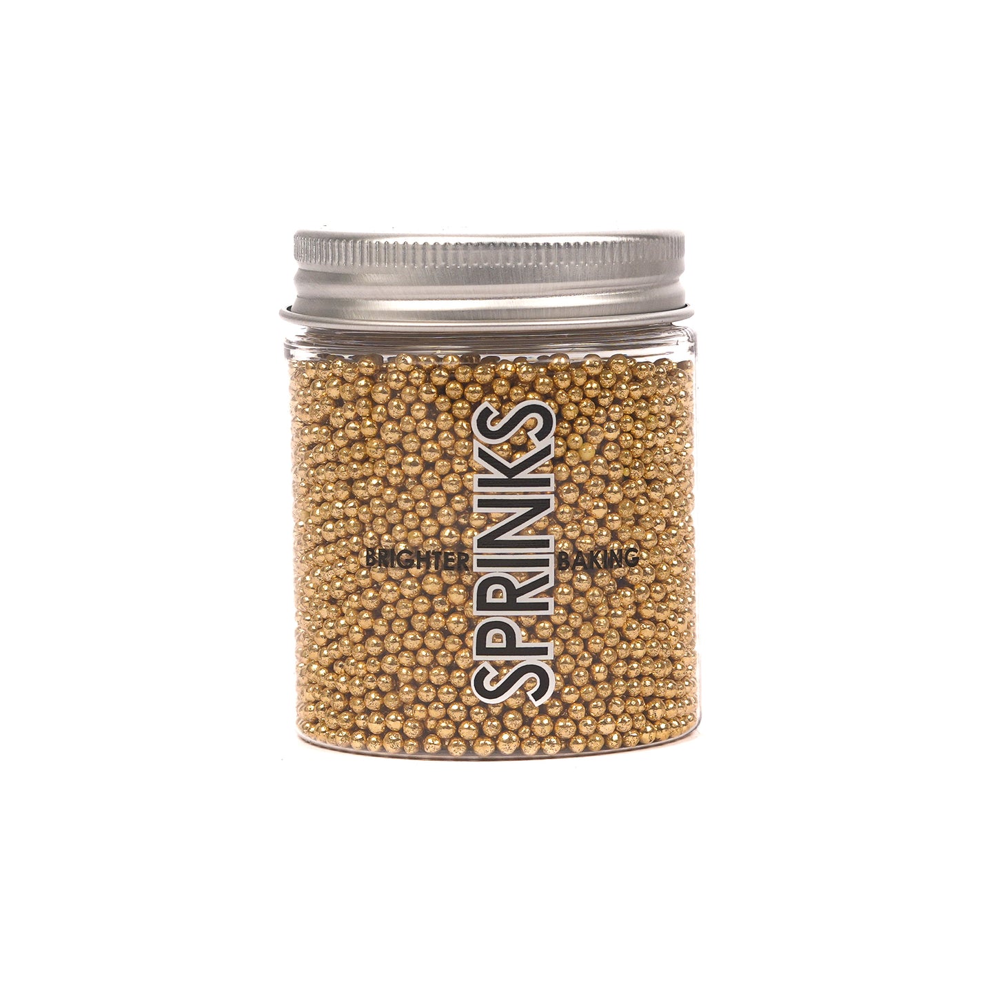 Sprinks - Crunchy Shiny Gold 2mm Sprinkles 75g