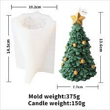 Silicone Mould - 3D Christmas Tree - S506