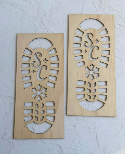 Santa Boot Stencil