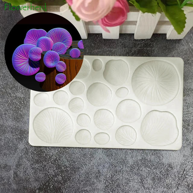 Silicone Mould - Mushroom Design - S579