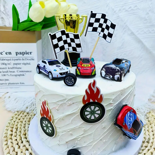 Racing Car Cake Decorating Kit