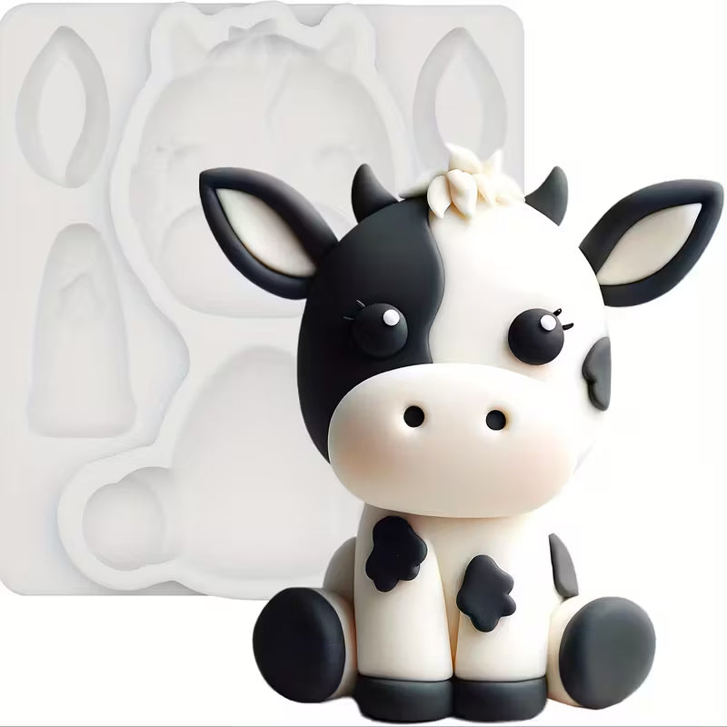 Silicone Mould - Cow S689