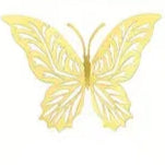 12PC Butterfly Gold - Assorted