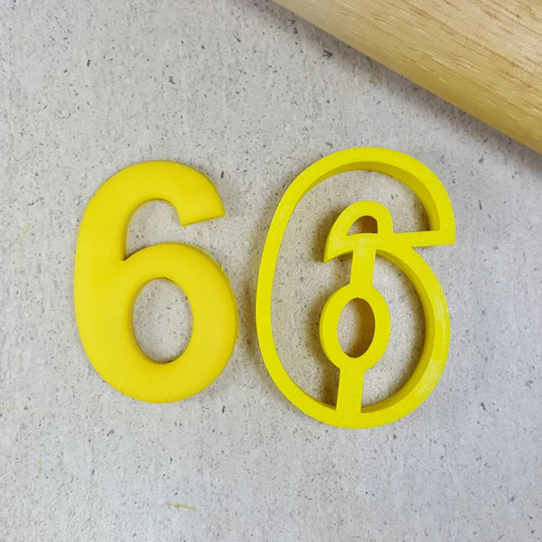 Custom Cookie Cutters - 3 Inch Number Cutters (Thin Version) FULL SET