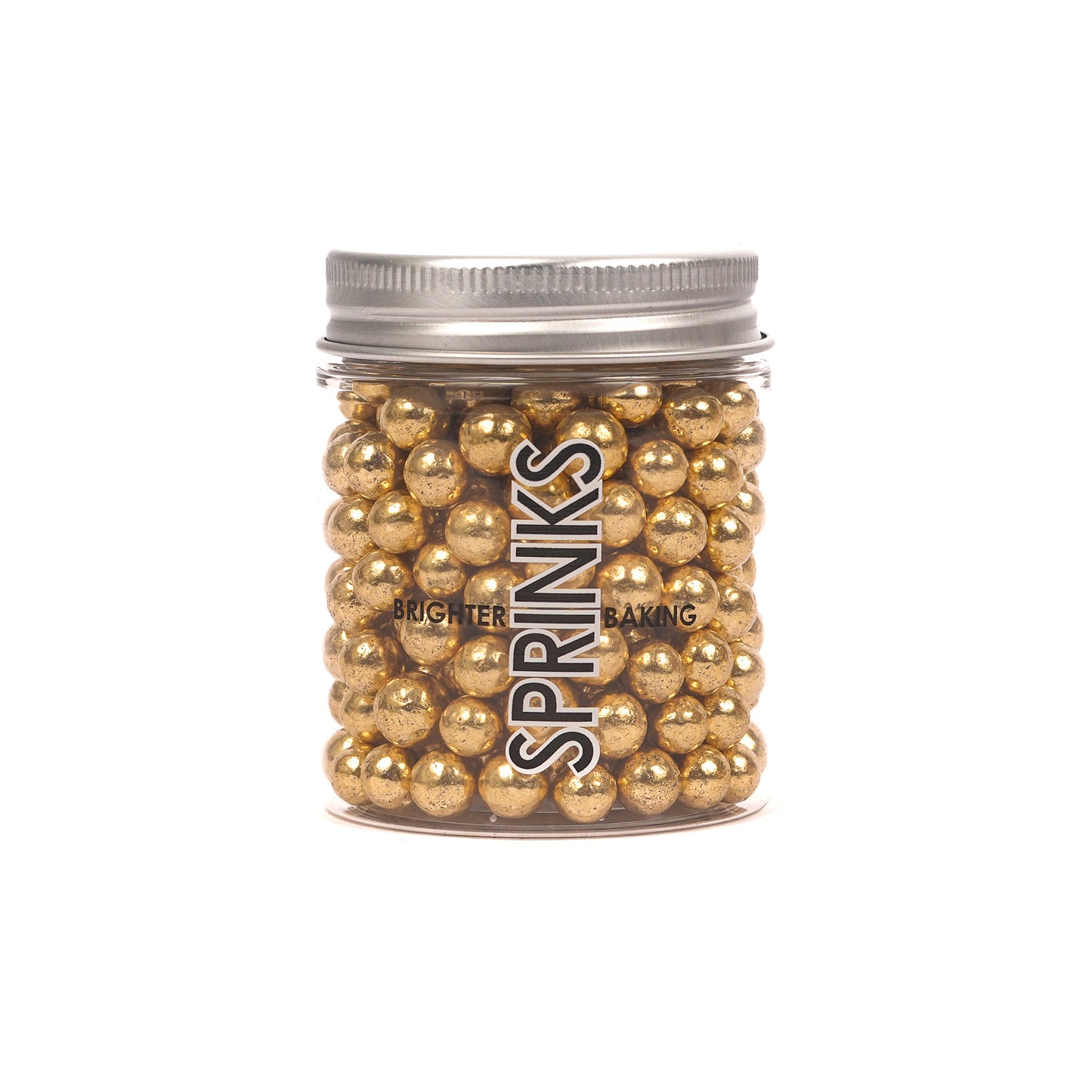 Sprinks - Crunchy Shiny Gold 8mm Sprinkles 75g