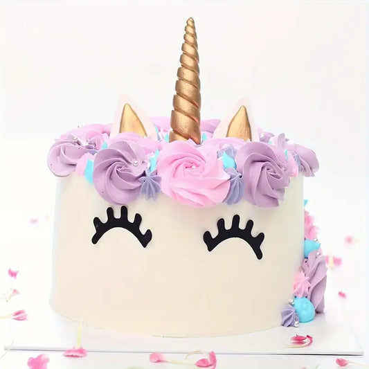 Unicorn Topper Set - Clay